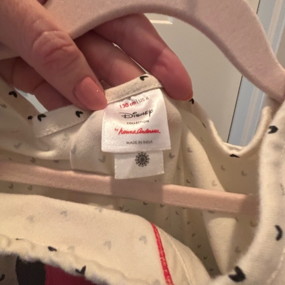 Disney Cream and Black Heart Pattern Dress - Picture 5 of 5